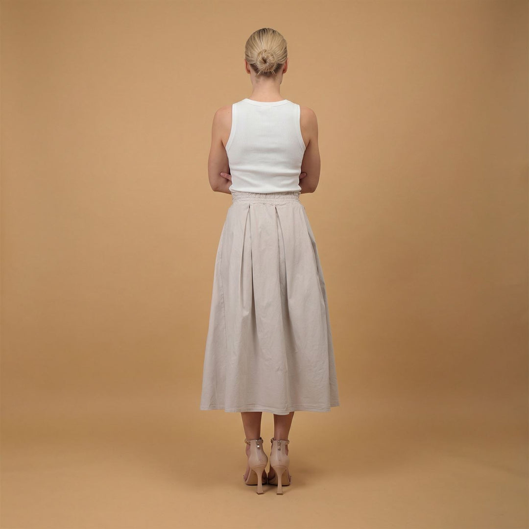 Jupe longue taille élastique TDM11926