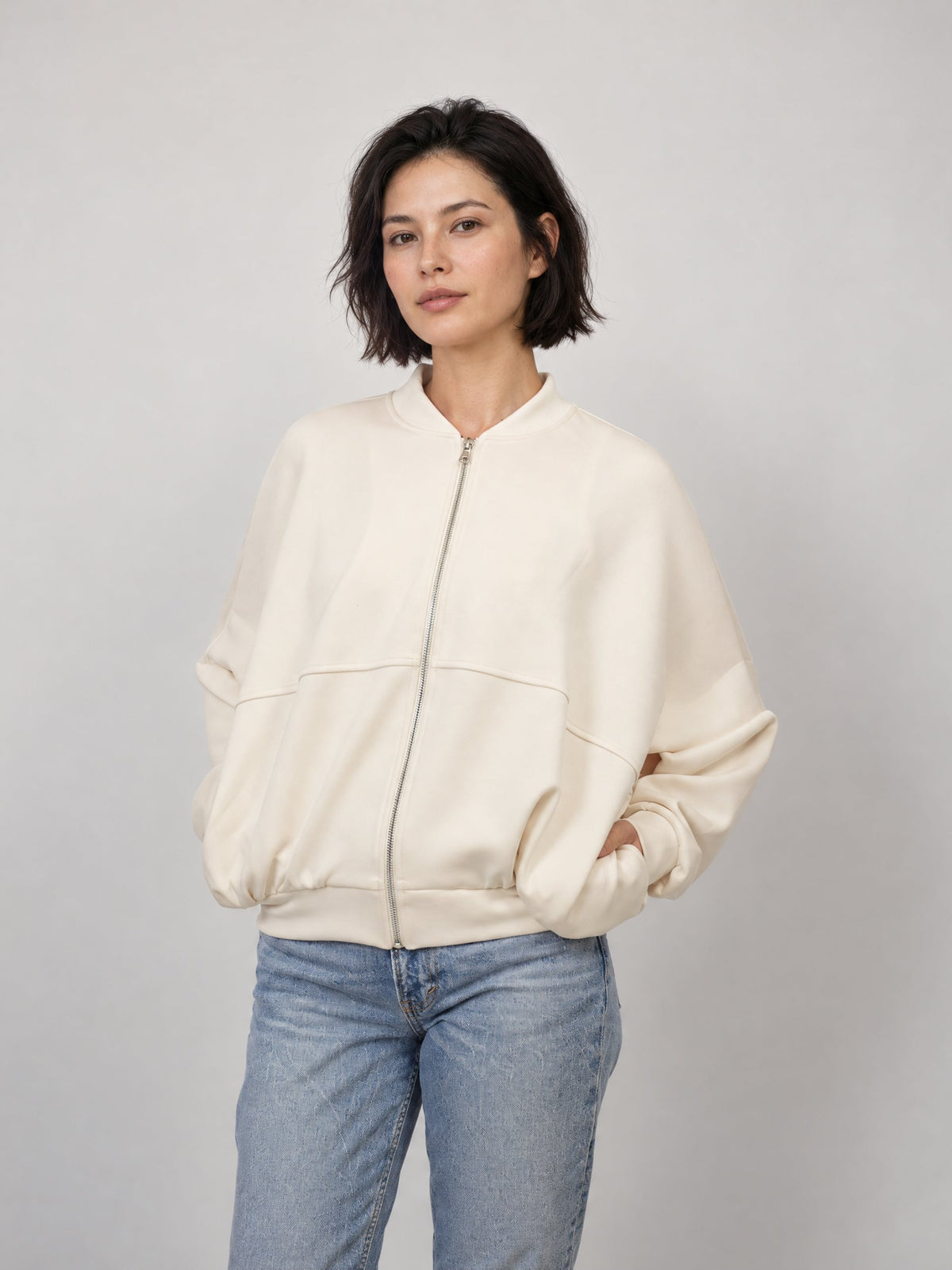 Veste bomber zippée – CJY2360