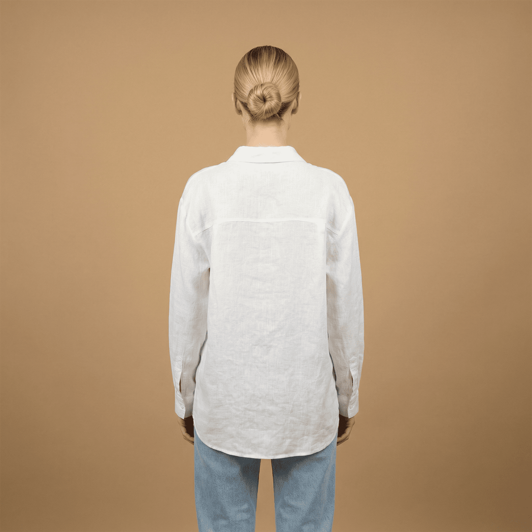 Chemise oversize en dentelle fleurs 3d csw5001