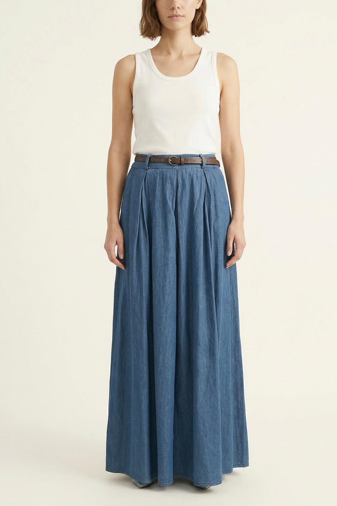 Pantalon large jupe-culotte CVA824687-6