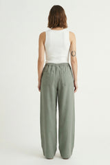 Loose-fitting trousers with elasticated waist CVA825247
