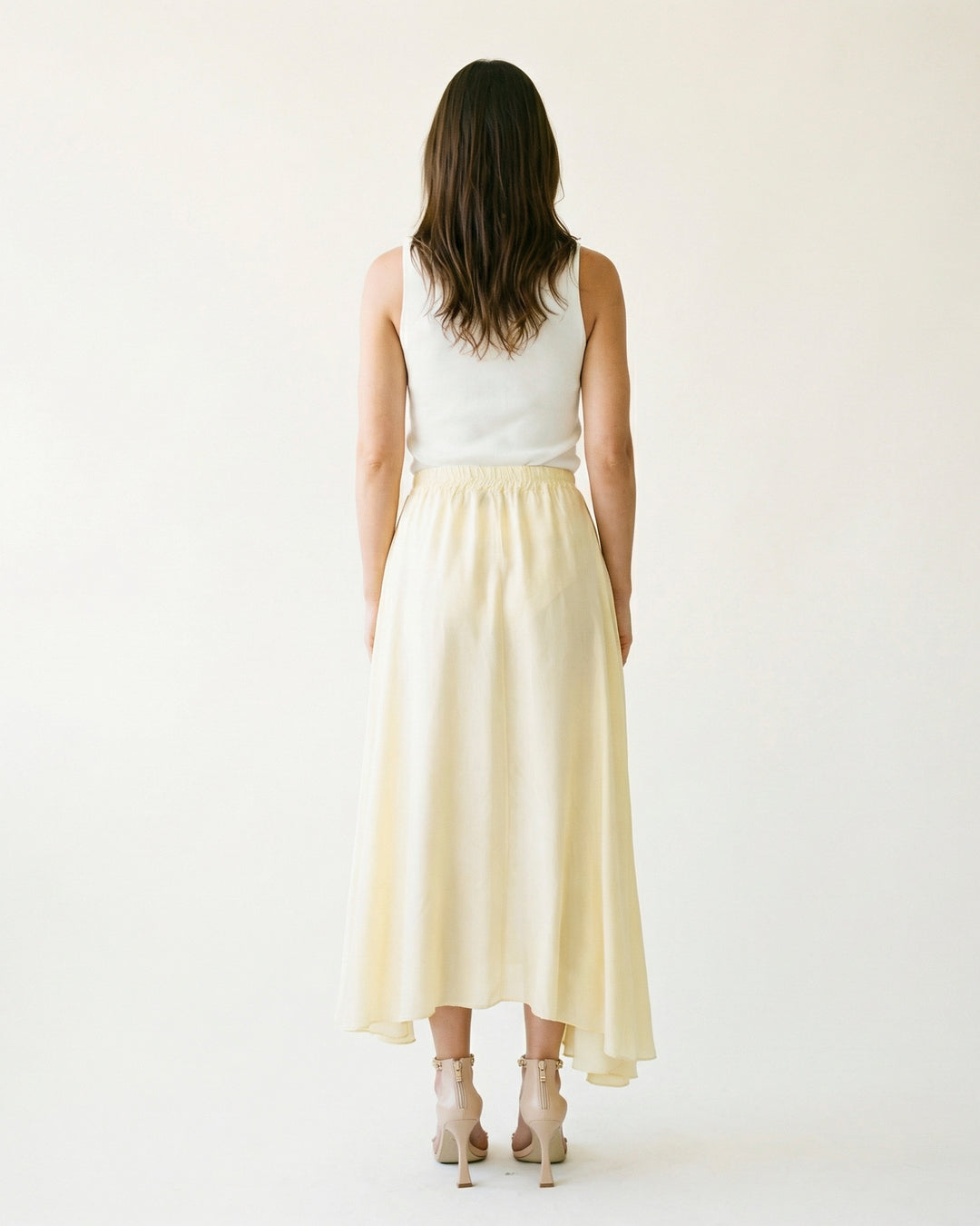 Satin skirt DB15167