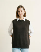 Straight-cut knit tank top - DSY0253