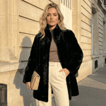Charger l'image dans la galerie, Blouson fausse fourrure col montant DSY25011
