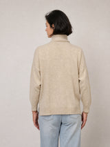 Pull ample en laine mérinos à col roulé – DSYL2616