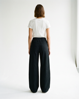 Straight-leg trousers with elasticated waist CVA826238