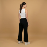Pantalon large taille élastique avec cordon – TDM96225