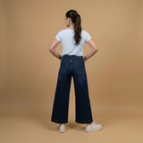 Jean large taille haute à poches plaquées – SD9305