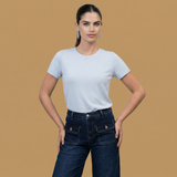 Jean large taille haute à poches plaquées – SD9305