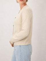 Gilet doux à boutons contrastés HY26028
