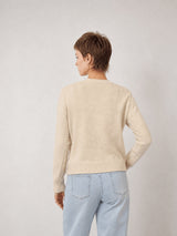 Gilet doux à boutons contrastés HY26028