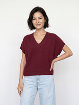 Pull ample col V HY26113