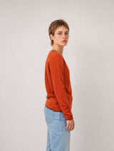 Pull col bateau contrasté HYC6635