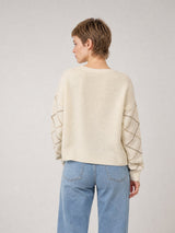 Gilet géométrique laine-cachemire HYC91015