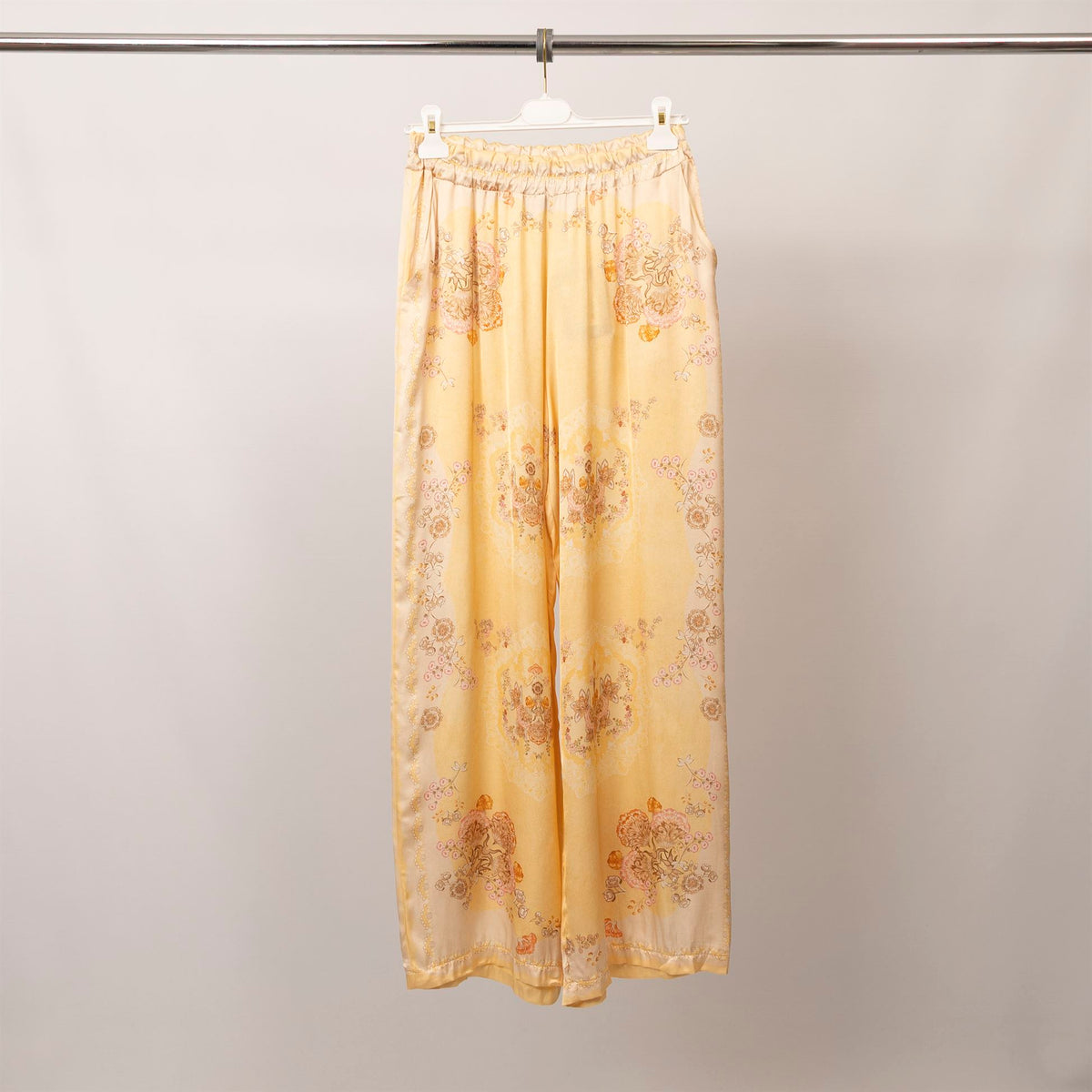 Pantalon satiné ample imprimé esprit baroque – kd9099vs 3