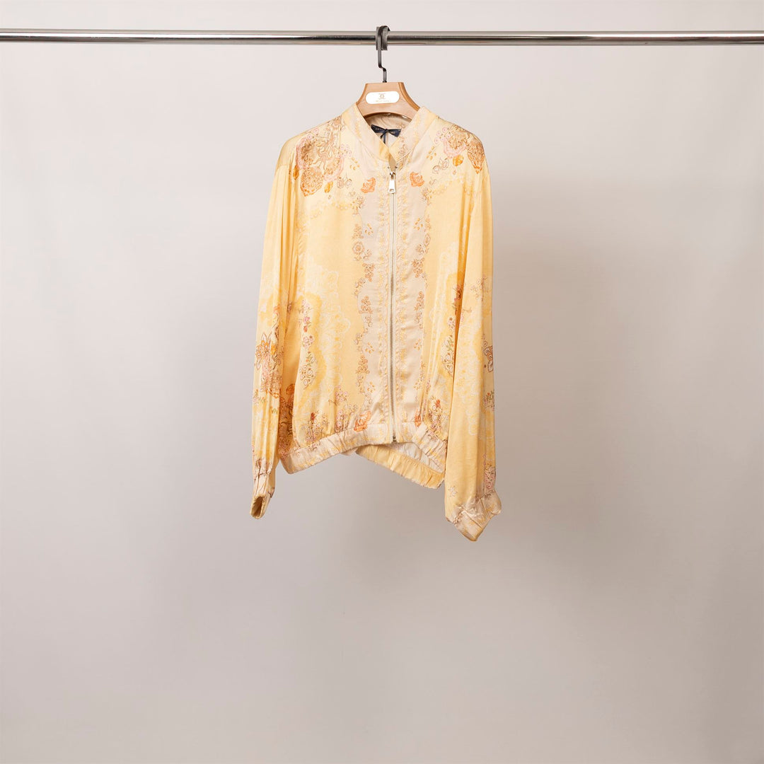 Veste satinée imprimée esprit baroque – KD9160VS-3