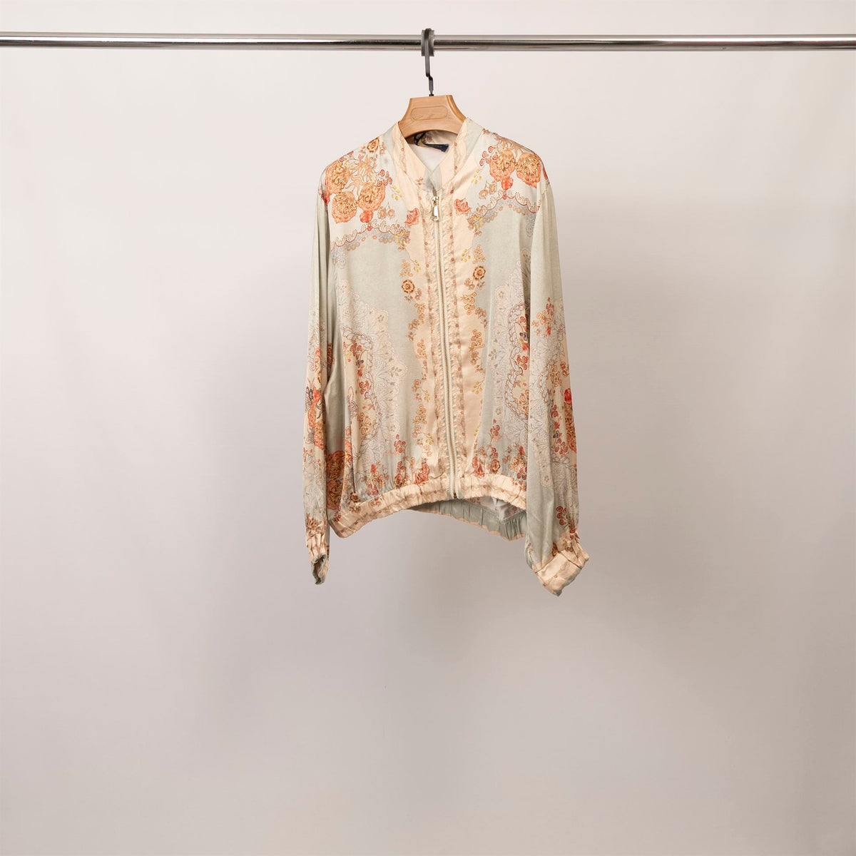 Veste satinée imprimée esprit baroque – kd9160vs 3