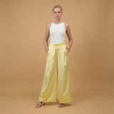 Pantalon satiné taille élastique – BCG0397-2
