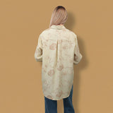 Embroidered shirt with classic collar TDM50320-67