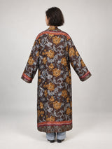 Kimono long satiné floral baroque – KD10030VS-47