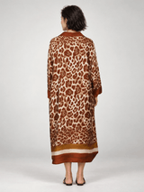 Robe satinée léopard – KD6120VS-42