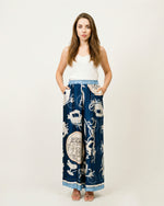 Load image into Gallery viewer, Satin printed wide-leg trousers KD6637VS-35
