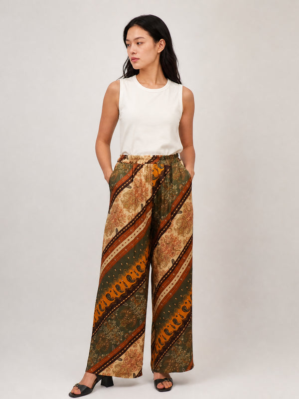 Pantalon satiné cachemire KD6637VS-40