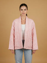 Floral padded jacket - KD7280-18