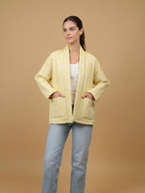 Floral padded jacket - KD7280-18