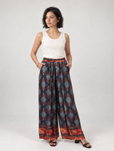 Pantalon satiné baroque – KD7789VS-49