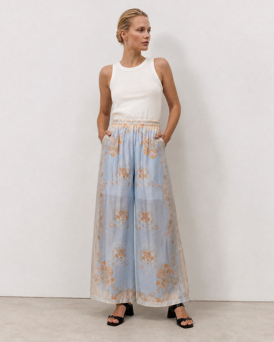 Pantalon large fluide KD88002TC