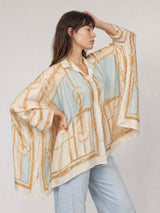 Chemise poncho fluide  KD8871VS-11