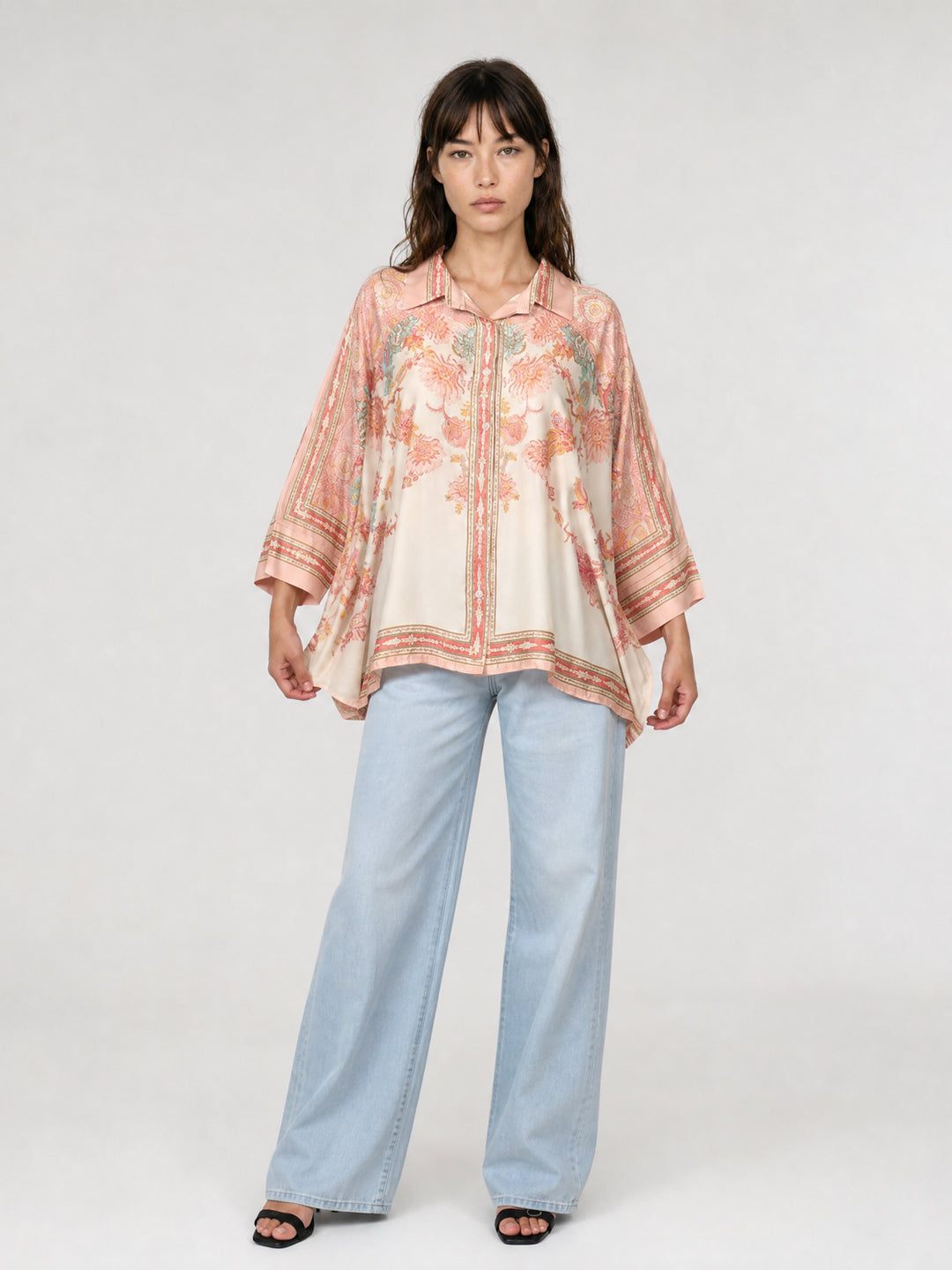 Chemise satinée KD8871VS-12