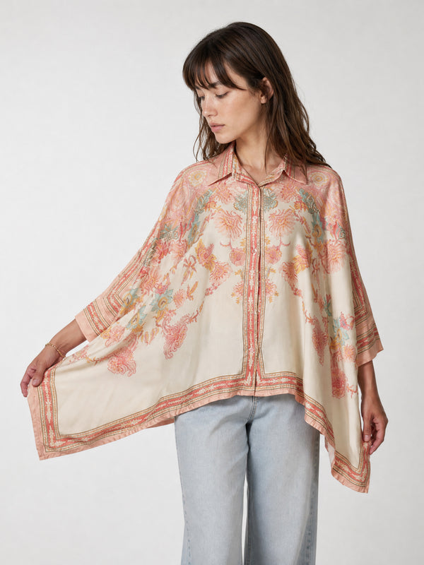 Chemise satinée KD8871VS-12