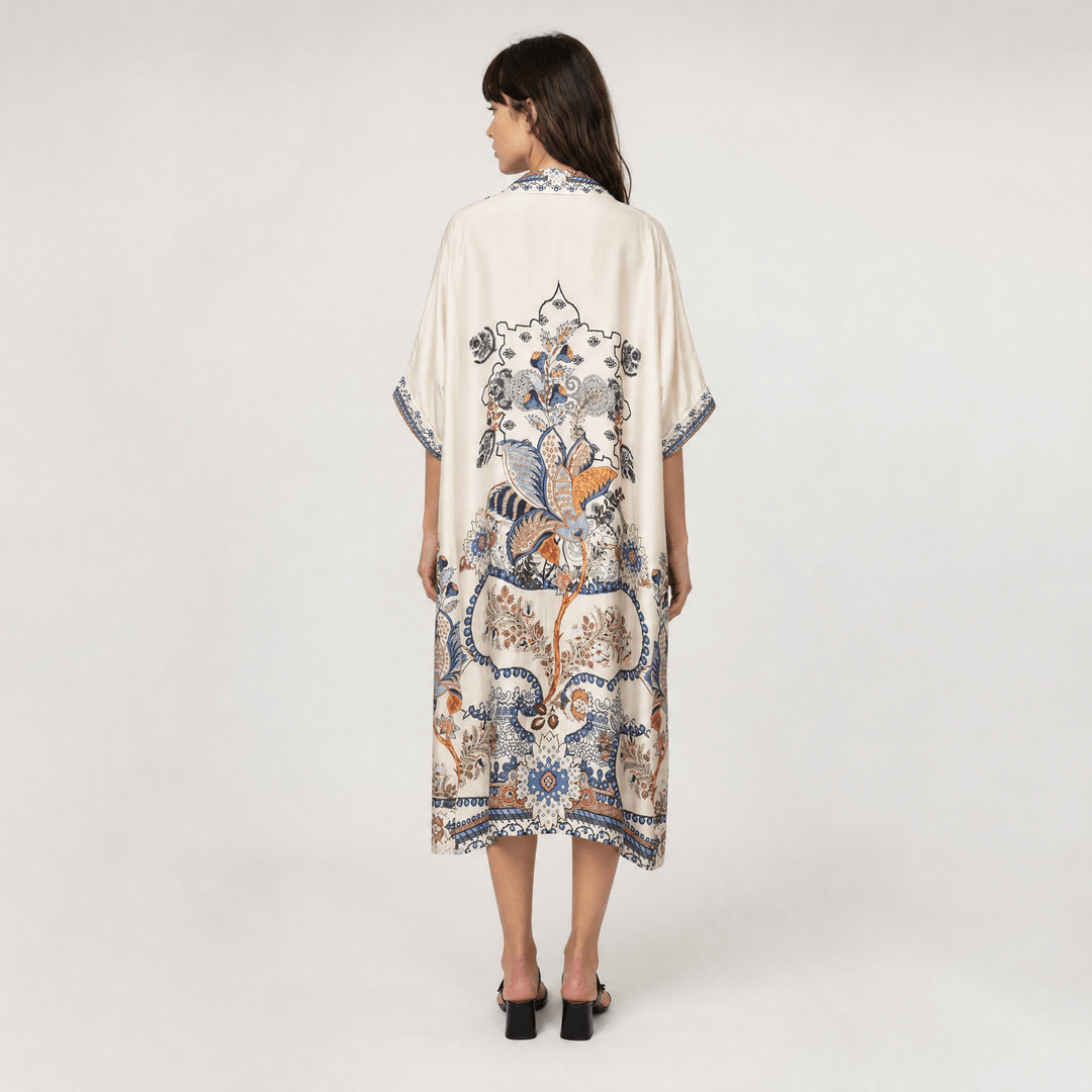 Robe satinée KD8892VS-5