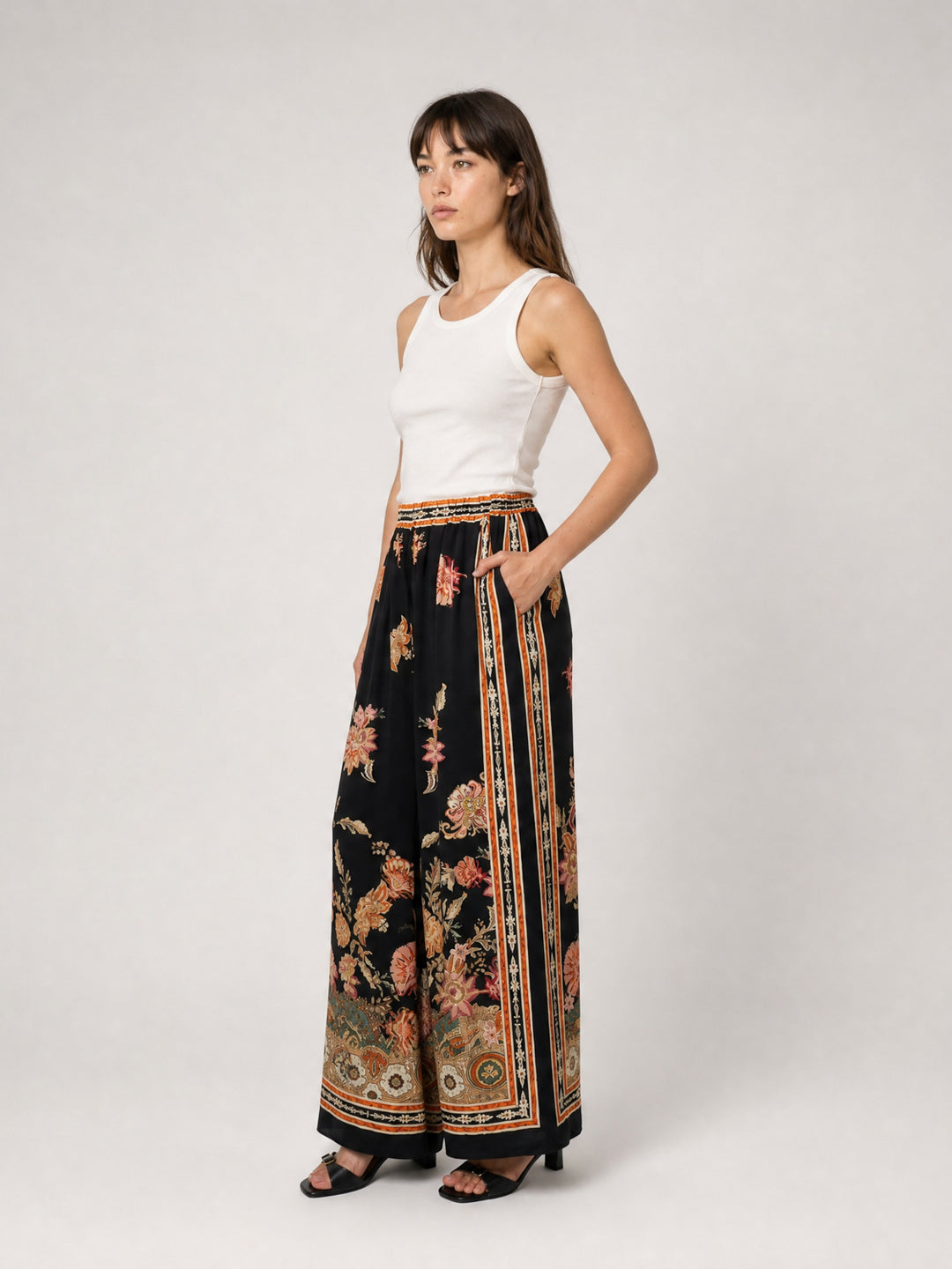Pantalon satiné KD9099VS-12