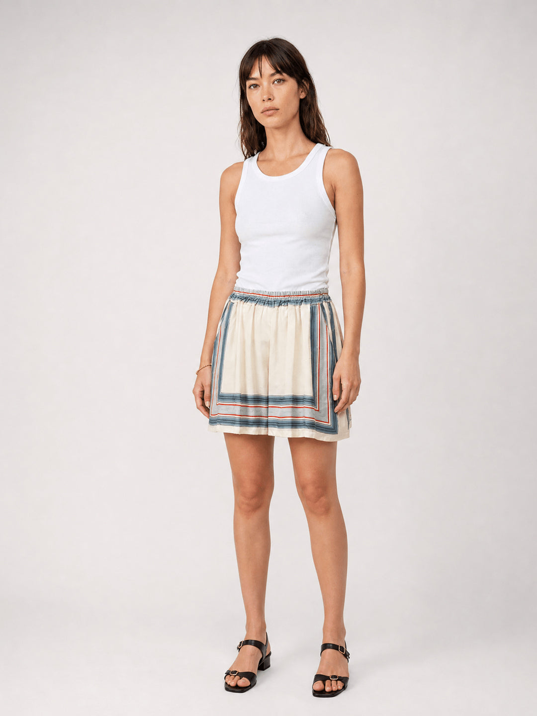 Short satiné fluide KD9121VS-7