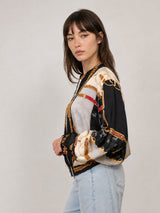 Veste fluide zippée KD9160VS-1