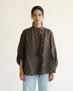 Load image into Gallery viewer, High-neck fluid shirt KD9591TC-5
