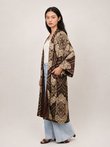 Kimono satiné bandana KD9760VS-8
