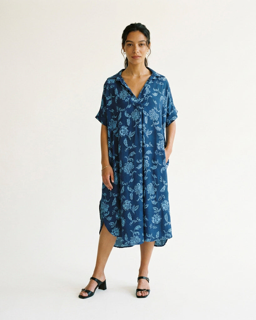 Textured Flowy Dress KD9959TC