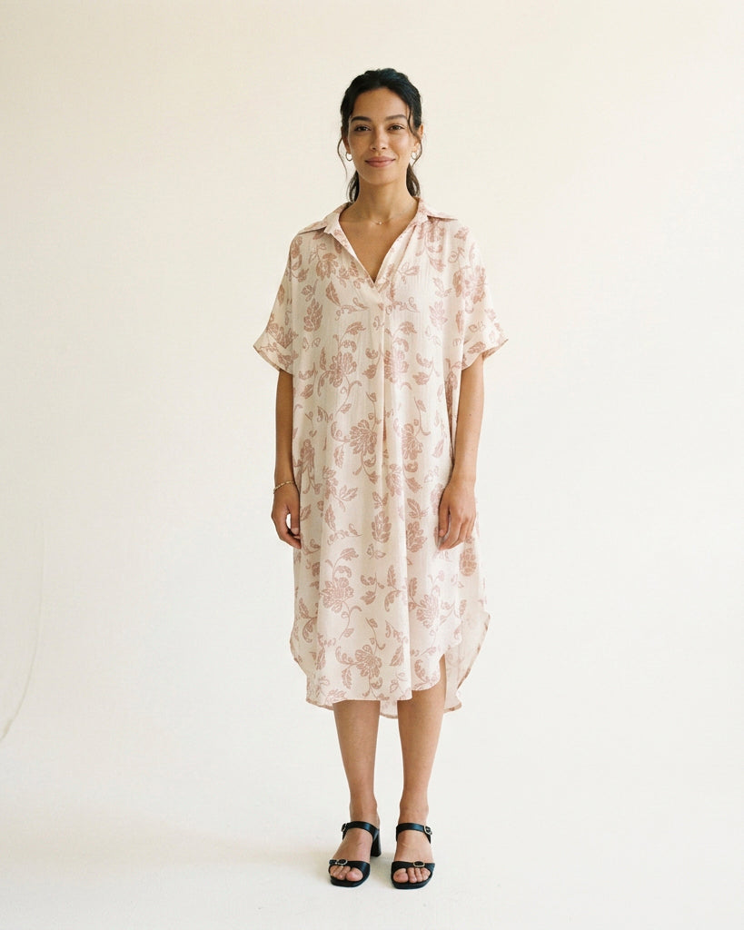 Robe fluide texturée kd9959tc