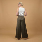 Pantalon satiné taille élastique – BCG0397-2
