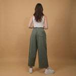 Charger l'image dans la galerie, Pantalon large taille élastiquée - CVA825699
