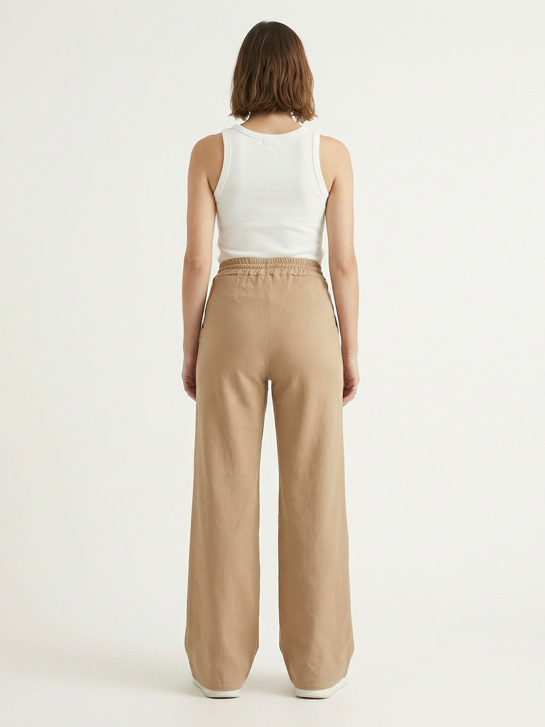 Pantalon droit taille élastique MF56133