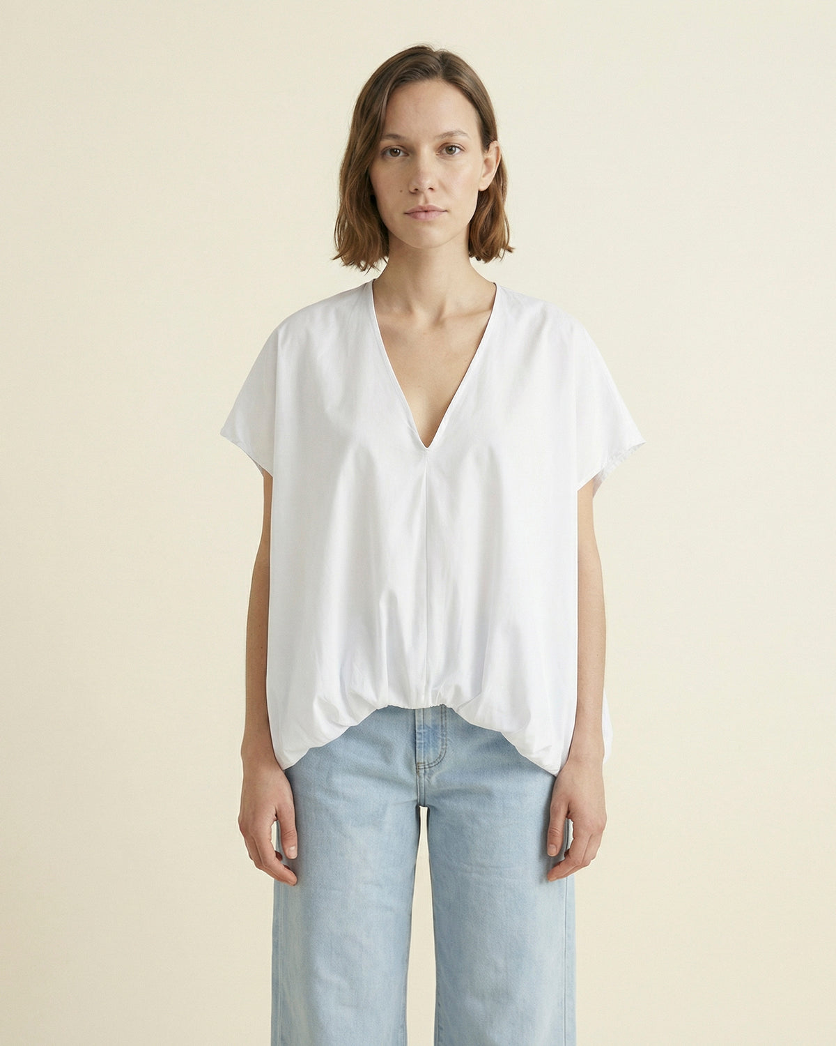 Top fluide col v coupe ample mf95125