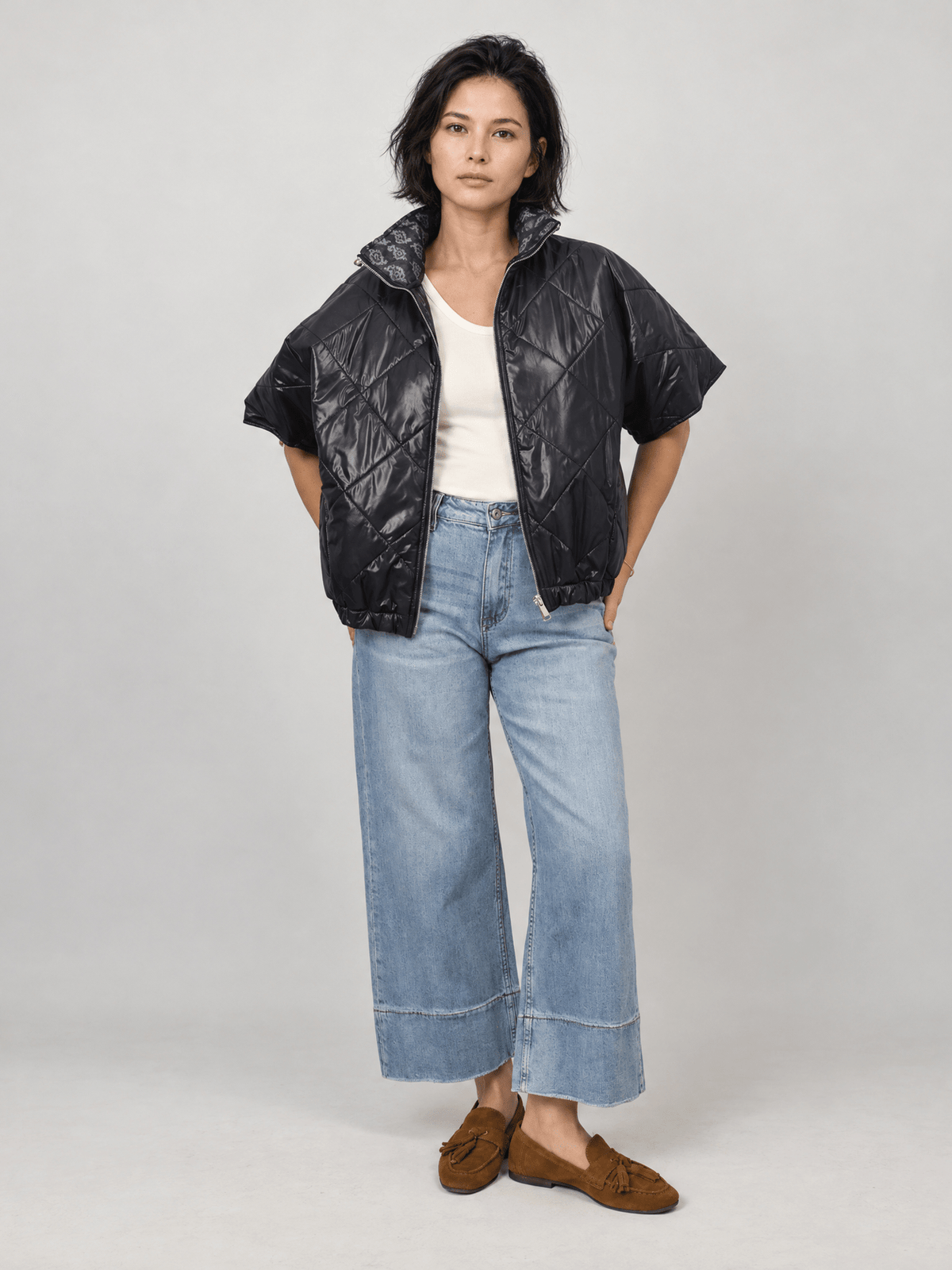Veste réversible matelassée – MJ86187