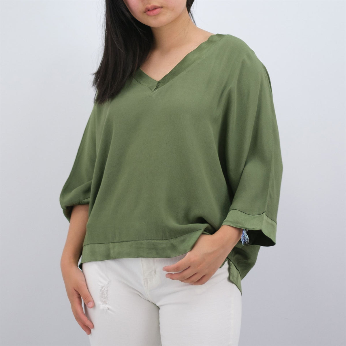 V neck tunic ys21759