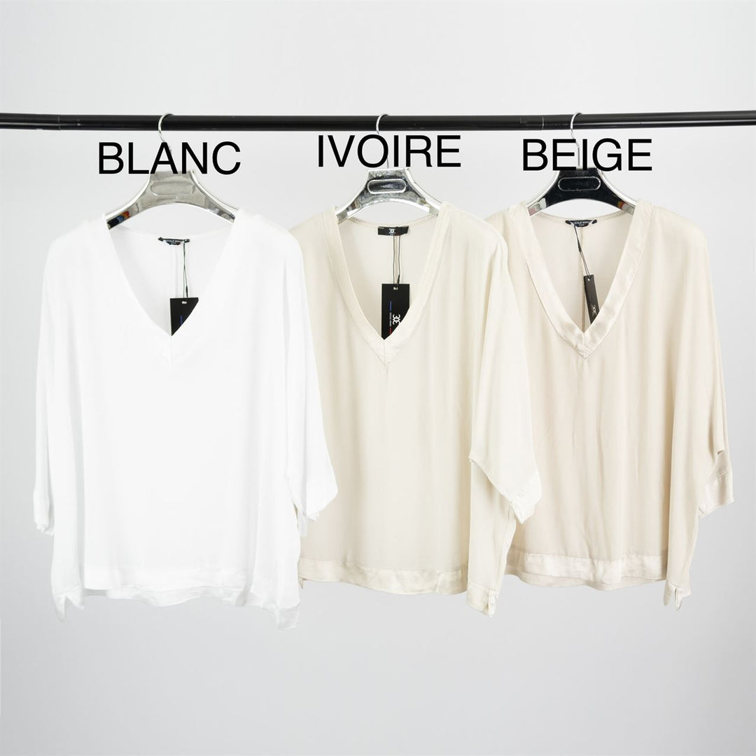 V-neck tunic YS21759