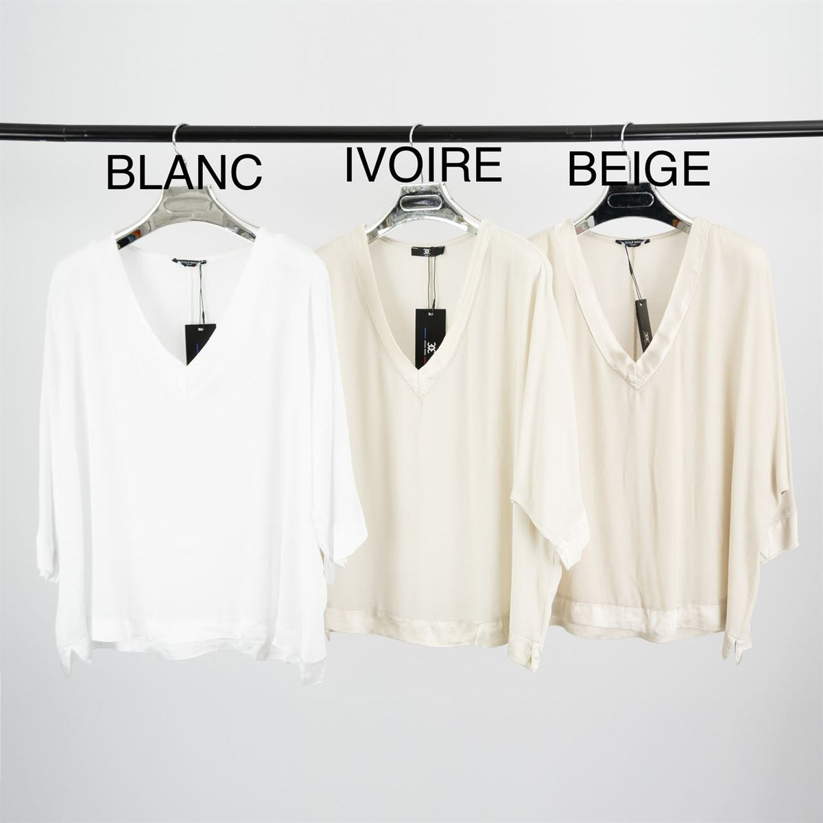 V neck tunic ys21759